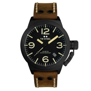 TW Steel Watch Canteen Black Men's Watch | CS103 | Time Watch Specialists